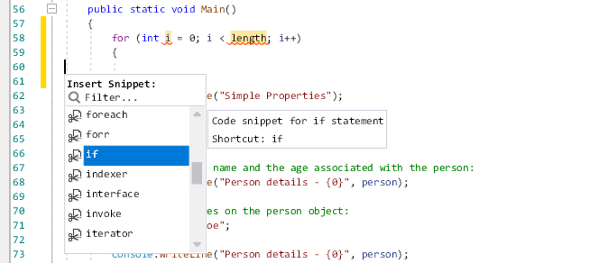 Code Editor Extended Features